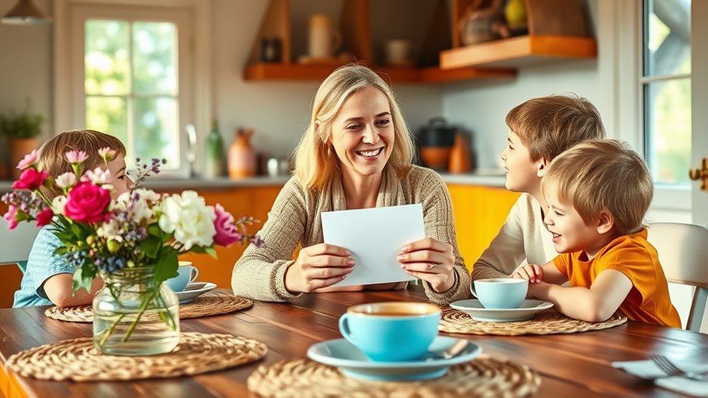 Mache Dankbarkeit zu einer Familientradition