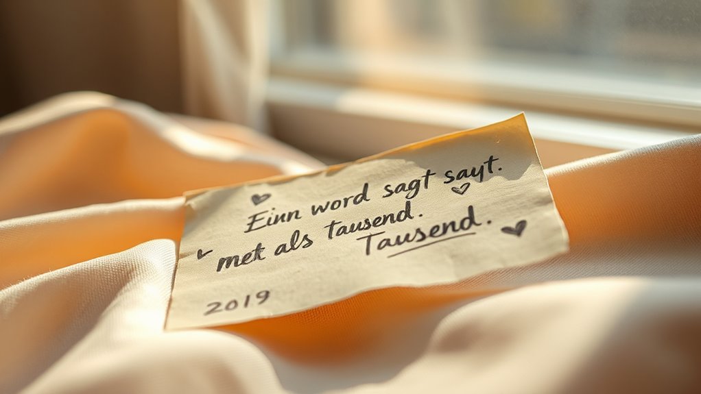 minimalistische Poesie inspiriert von Liebe