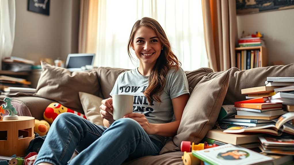 Mom's chaotische friedliche Momente