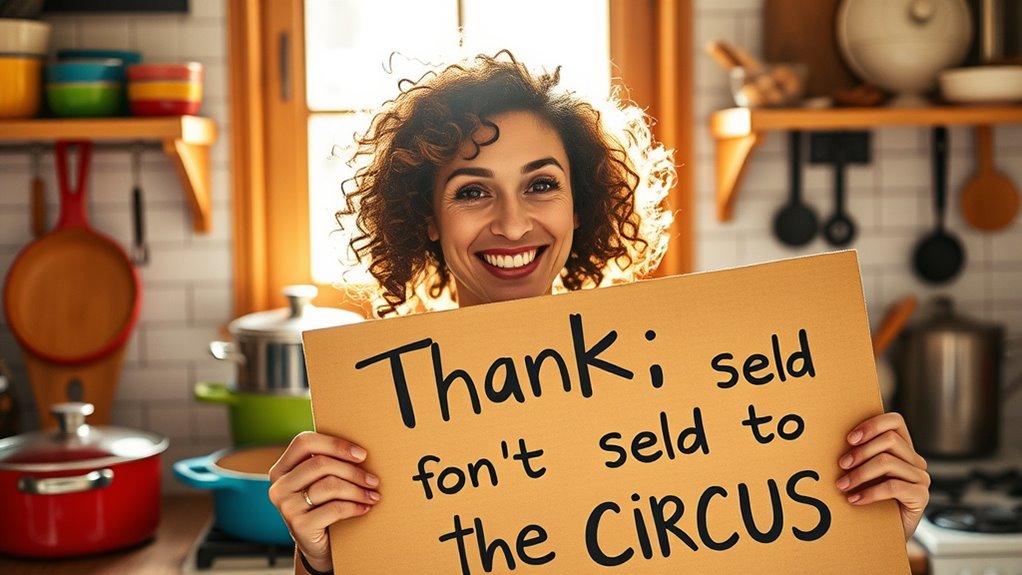 Mama's widerstandsfähige Zirkusaufführung