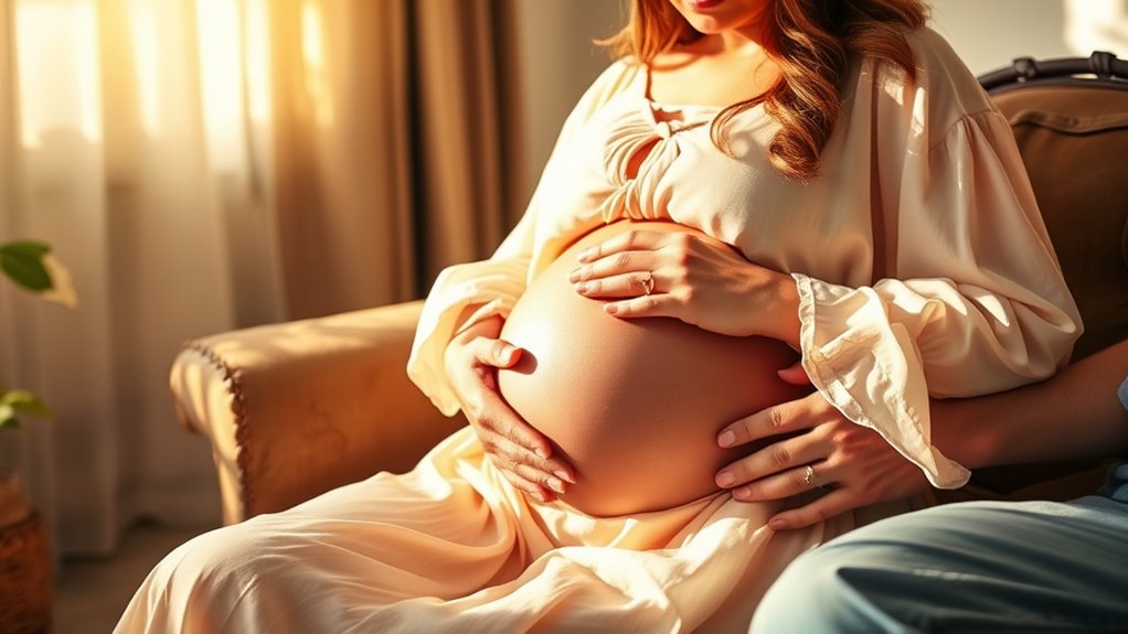 Muttertag für werdende Mütter