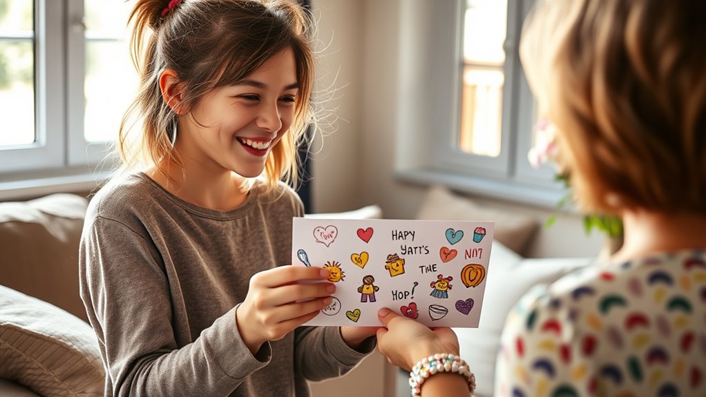 Muttertagsnachrichten, die Teenager lieben