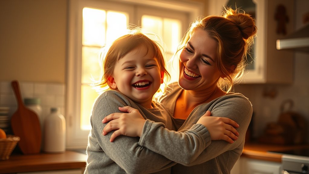 Die Lachen deiner Mutter schafft lebenslange Erinnerungen