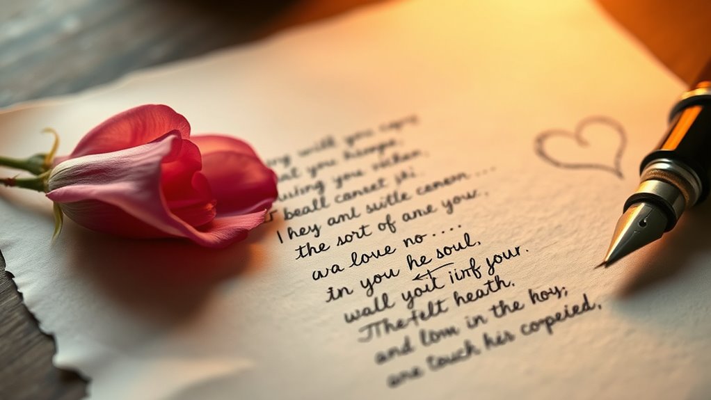 Organisiere herzliche poetische Ausdrücke