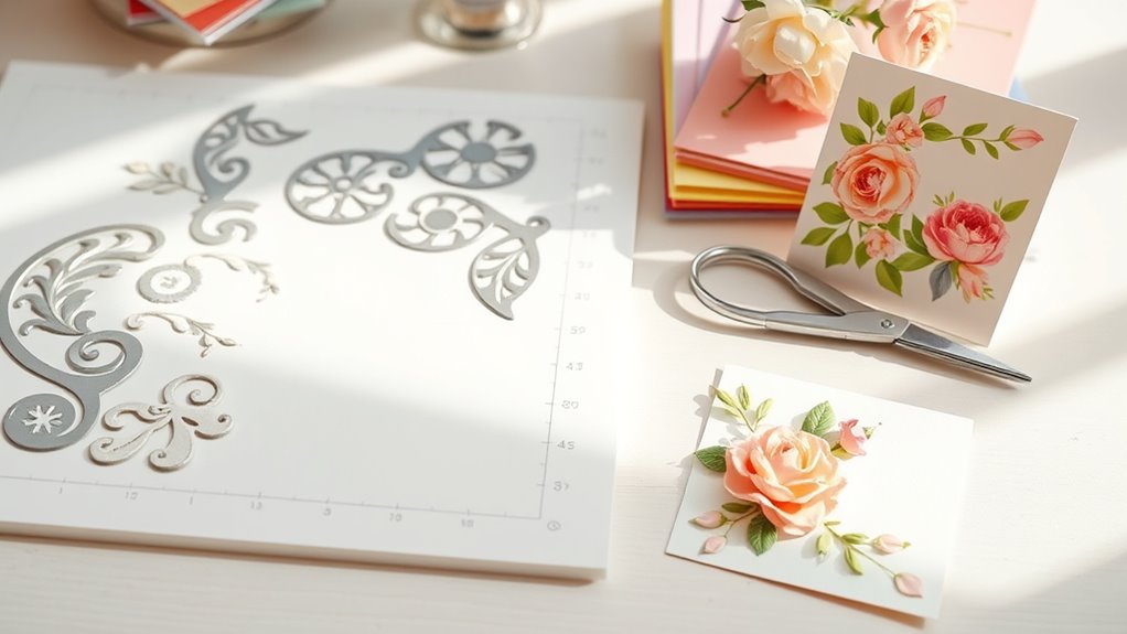 Materialien für schnelles Basteln organisieren