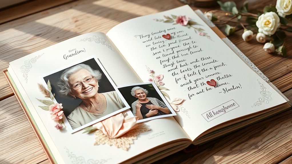 organisiere Fotos und Zitate kreativ