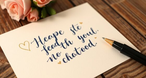 personalisierte Grußkartenbotschaften