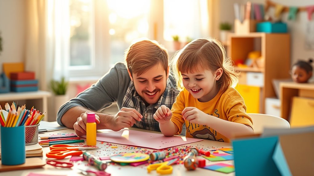 personalisierte handgemachte Grußkarte Präsentation