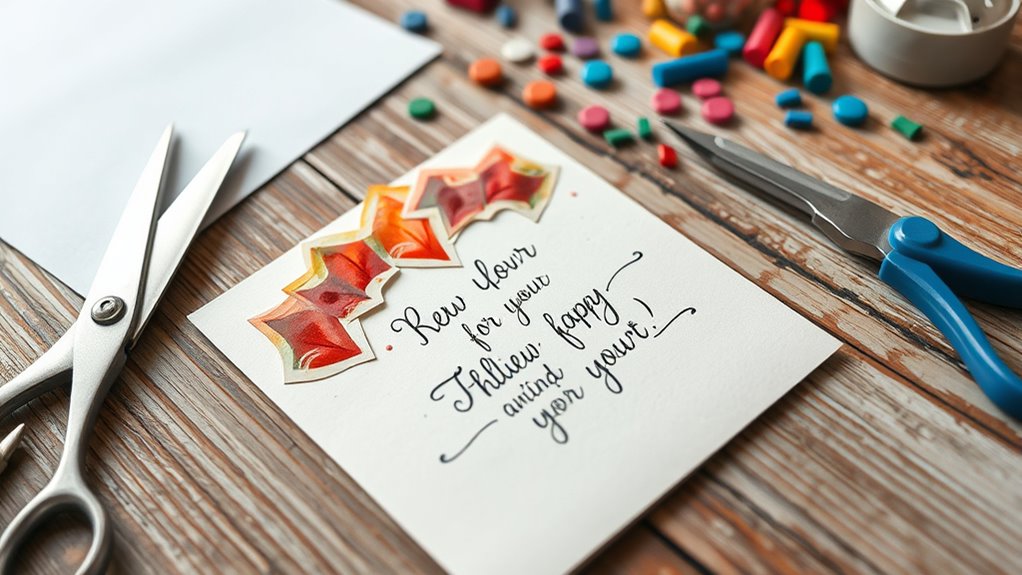 personalisierte handgemachte stilvolle Akzente