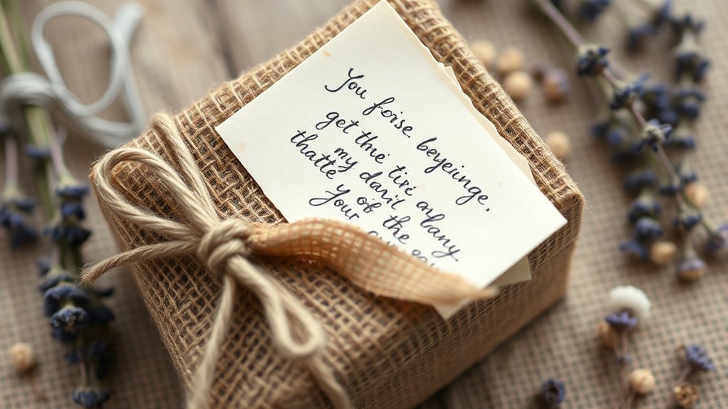 personalisierte herzliche poetische Geschenke