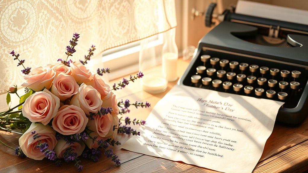 poetischer rhythmischer Muttertag