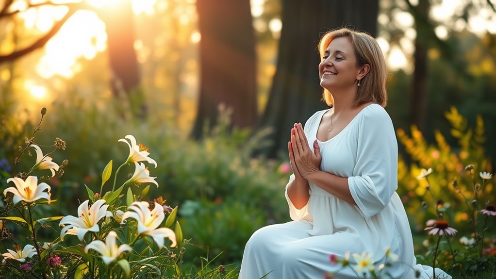 Bitte bete für das geistige Wachstum der Mutter