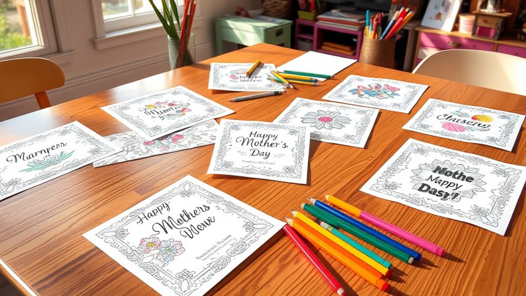 druckbare Muttertagskarten