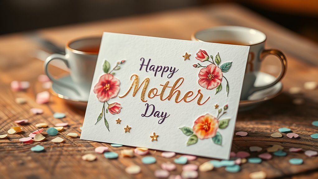 Bewerten Sie Ihre Muttertagskarte