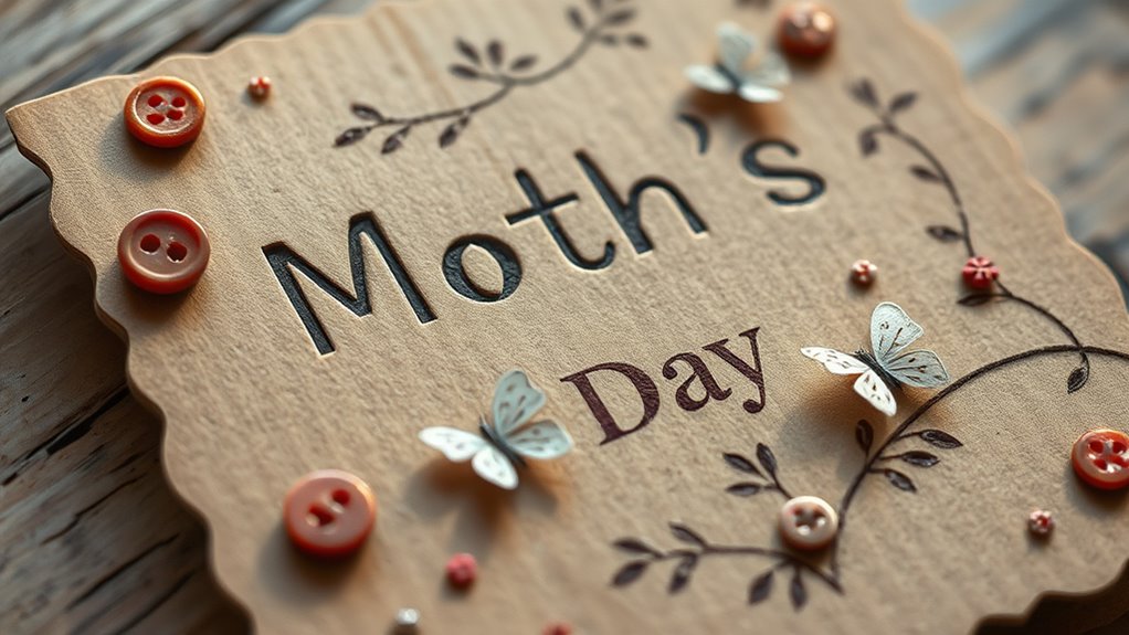 verwendete dekorative Accessoires recycelt