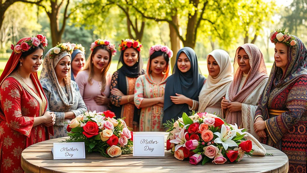 Religiöse Symbole prägen den Muttertag