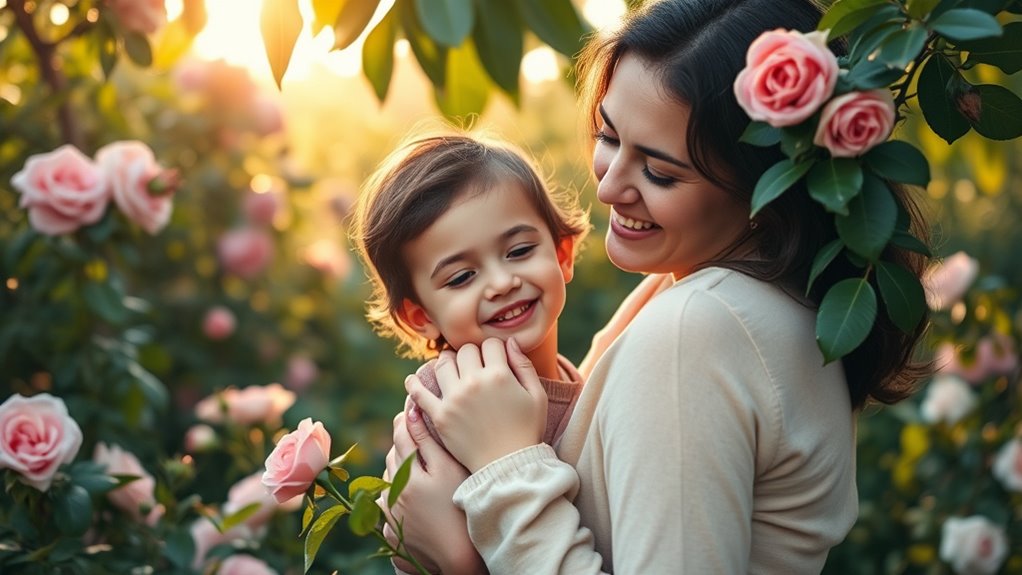 Teile herzliche Meilensteine der Adoption