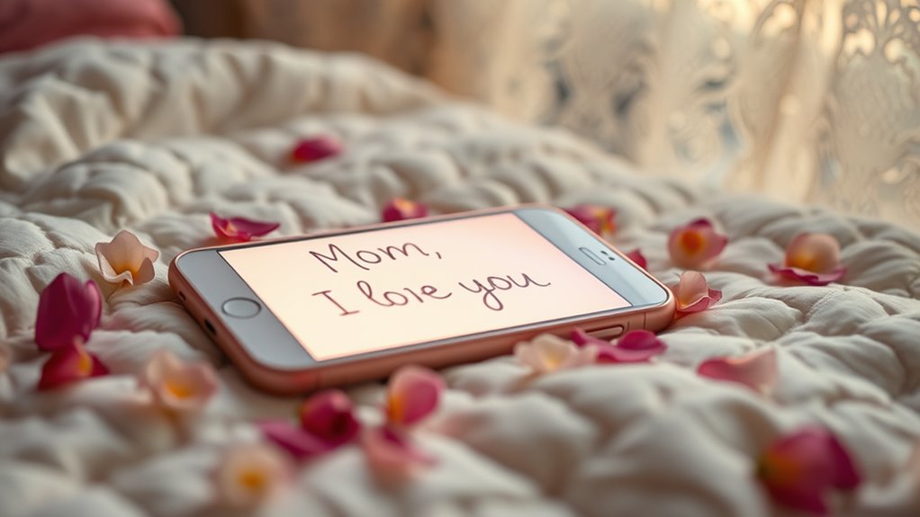 teile liebevolle Mutterliebe