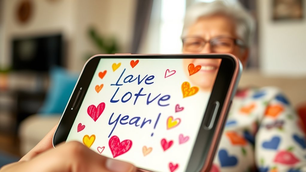 Teilen Sie Fotos und Erinnerungen