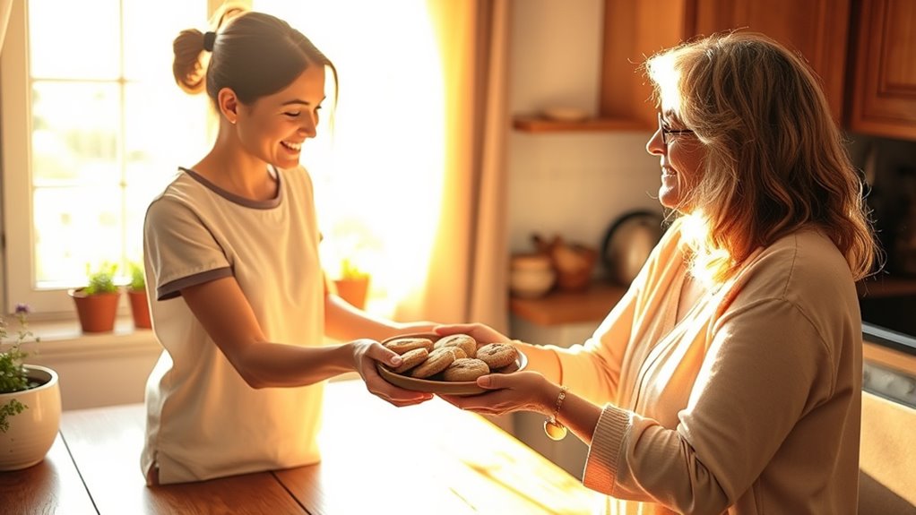 Qualitätsvolle bedeutungsvolle Momente teilen