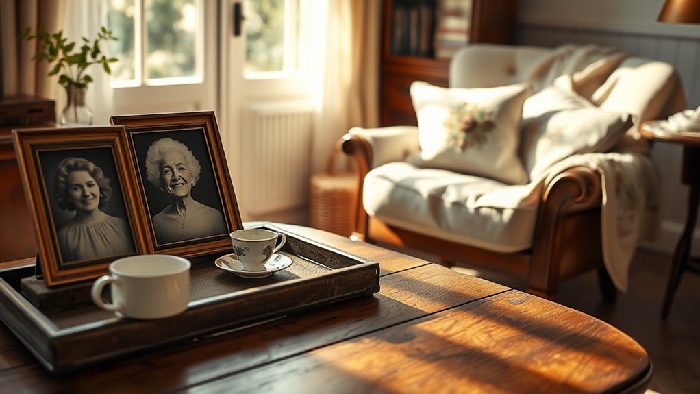 Gemeinsame Erinnerungen mit Oma