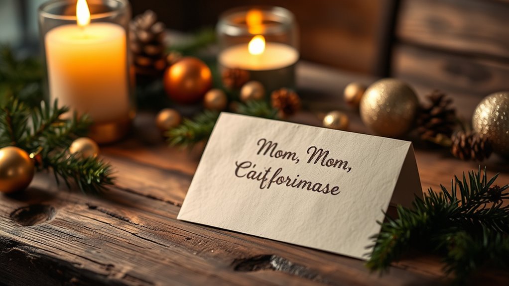 Kurze herzliche Weihnachtswünsche