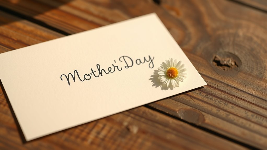 Kurze Muttertag-Nachrichten sind wichtig