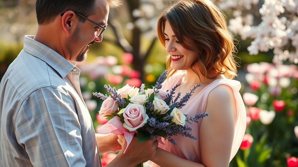 Zeige herzliche mütterliche Liebe