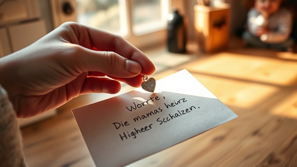 einfache Worte zeigen, dass du dich kümmerst