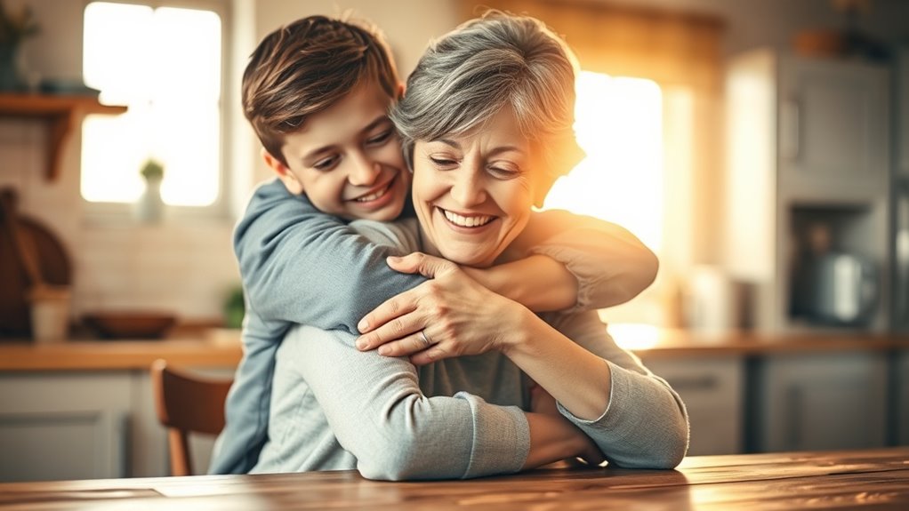 Sohns herzliche Muttertagsnachrichten