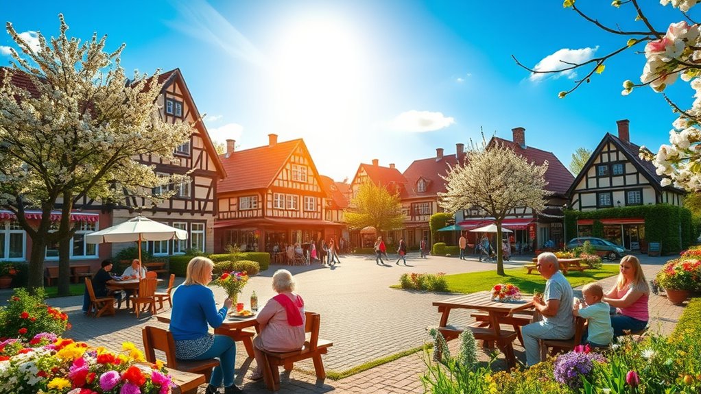 Frühlingserwachen und Feierlichkeiten