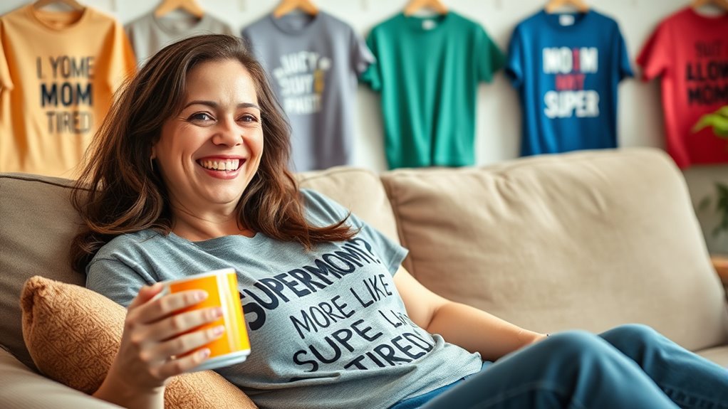 Supermama erschöpft, aber stark