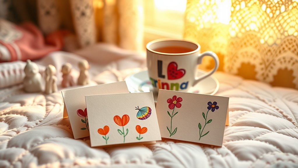 liebevolle Nachrichten erhellen den Tag der Oma