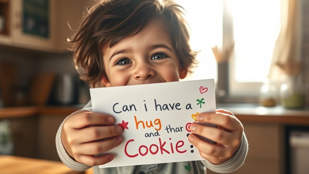 süße verspielte Eltern-Kind-Momente