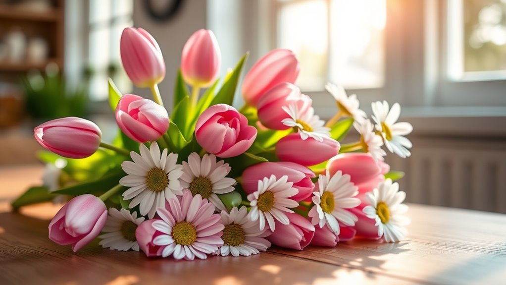 Symbolische Bedeutungen der Blumen zum Muttertag