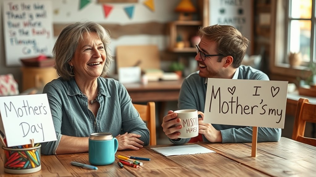 die Abwesenheit in Lachen verwandeln
