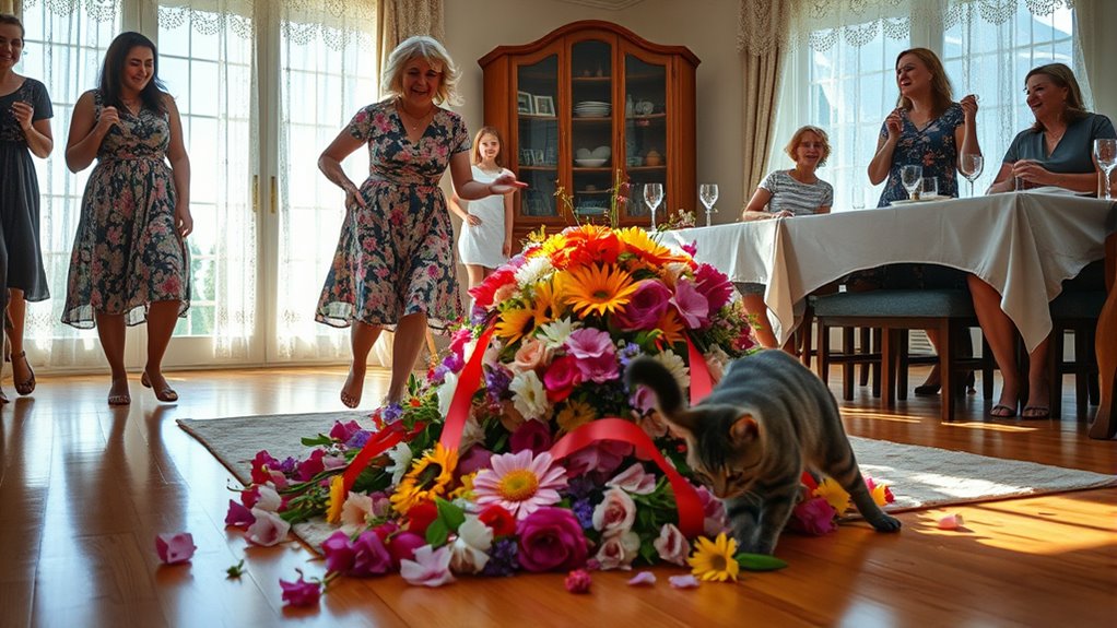 unerwarteter Gast stört die Feier