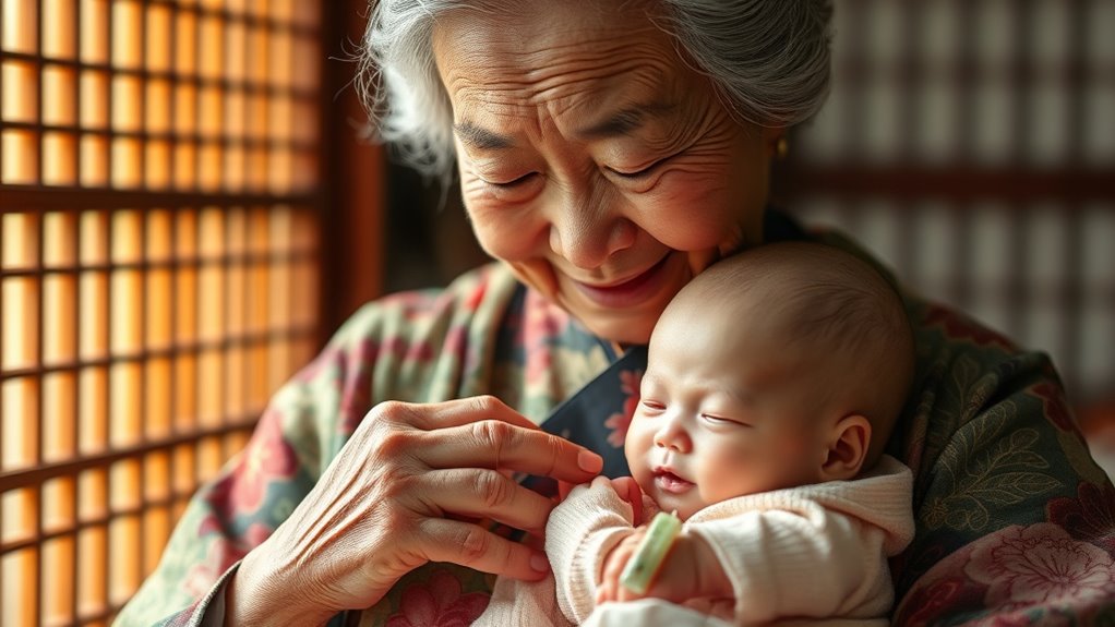 einzigartige asiatische mütterliche Begriffe