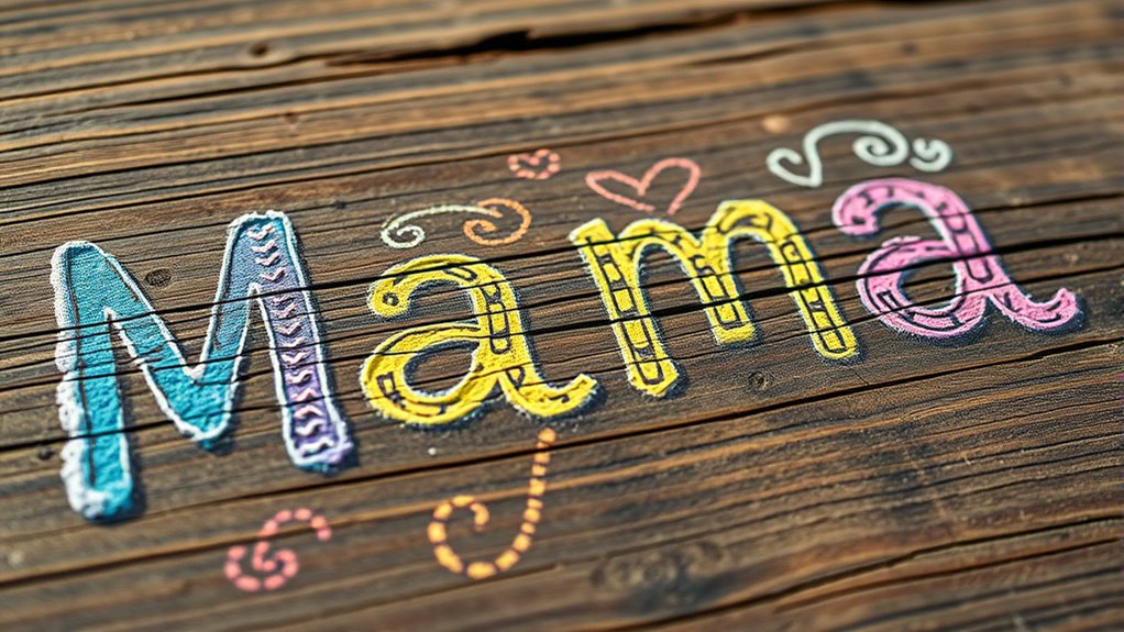 universelle Mama phonetische Variationen