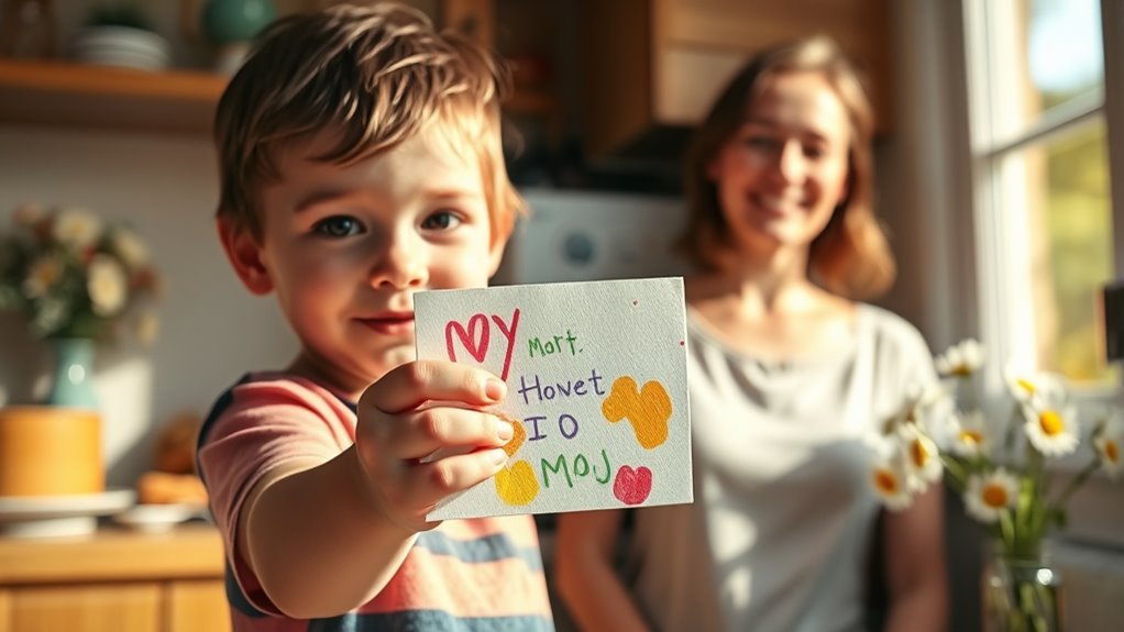 unausgesprochene mütterliche herzliche Wirkung