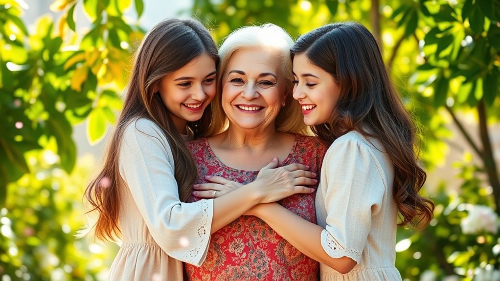 unerschütterliche mütterliche Liebe und Stärke