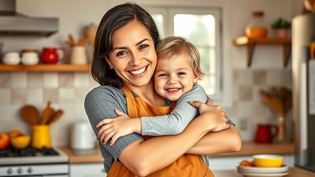 unerschütterliche mütterliche Stärke und Opferbereitschaft