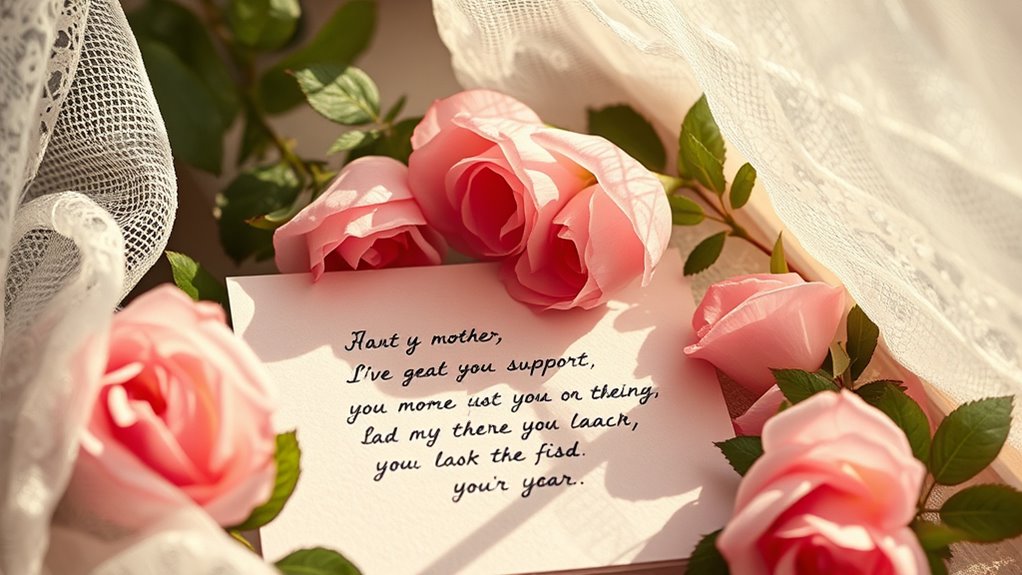 unerschütterliche mütterliche Unterstützung und Stärke