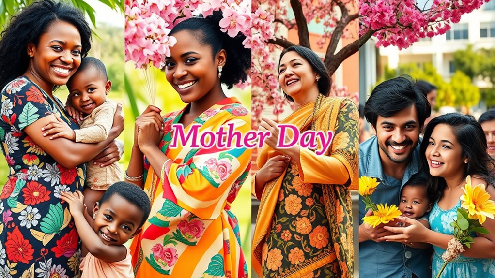 weltweite Muttertagsgrüße