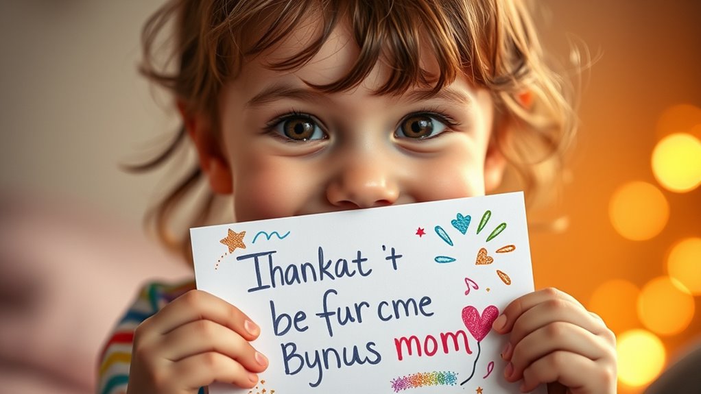 Schreiben Sie einen herzlichen Brief an die Bonusmutter