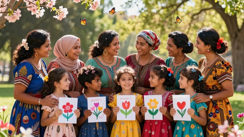 Feiern der kulturellen Bindungen der Mutter