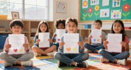 Kinder erklären die Themen des Muttertags