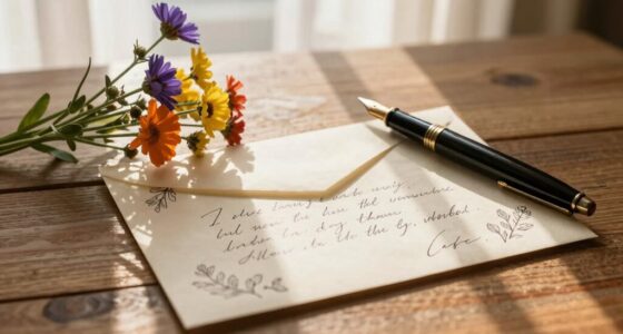 Handgeschriebene Worte Kraft