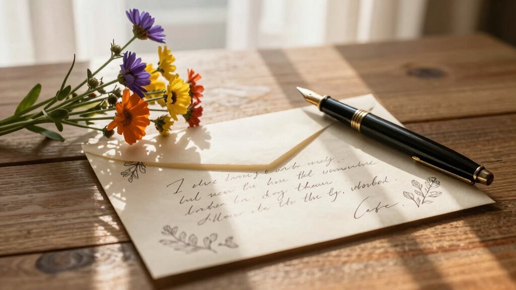 Handgeschriebene Worte Kraft