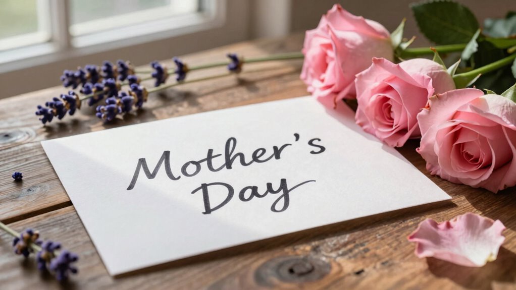 persönliche herzliche Muttertagsgrüße